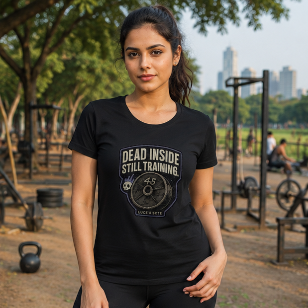 LUCE & SETE GPT mockup 1 - Dead Inside Still Training Classic Graphic T-Shirt for Women | Motivational Fitness Streetwear - 101_9392650092781_womens-classic-t-shirt-78_NO_EXCUSES_GRID_20260607_092728_02_row1_col2.png