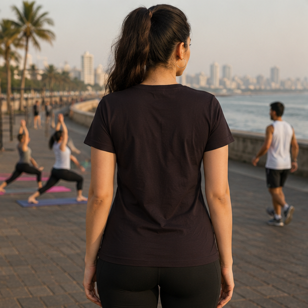 LUCE & SETE GPT mockup 1 - Mentally Unstable Physically Improving Classic Graphic T-Shirt for Women | Fitness Motivation Streetwear - 101_9392650322157_womens-classic-t-shirt-83_NO_EXCUSES_GRID_20260607_094055_03_row2_col1.png