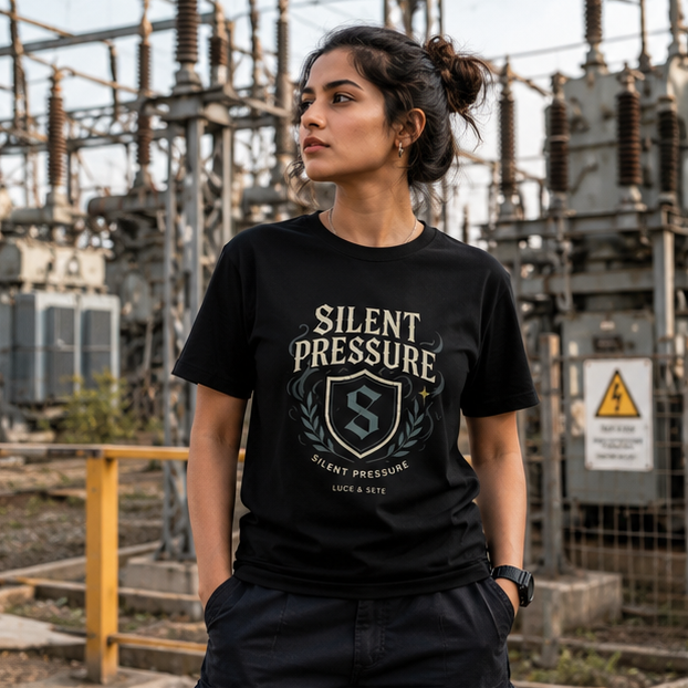 LUCE & SETE GPT mockup 1 - Silent Pressure Graphic T-Shirt for Men & Women | Motivational Streetwear - 268_9389895024877_unisex-stretch-t-shirt-166_BUILD_DIFF_GRID_20260602_194454_01_row1_col1.png