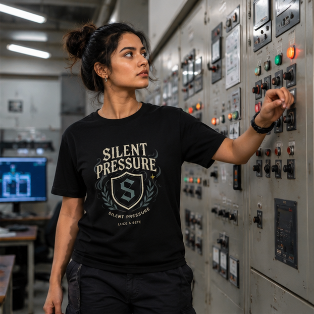 LUCE & SETE GPT mockup 1 - Silent Pressure Graphic T-Shirt for Men & Women | Motivational Streetwear - 268_9389895024877_unisex-stretch-t-shirt-166_BUILD_DIFF_GRID_20260602_194454_02_row1_col2.png
