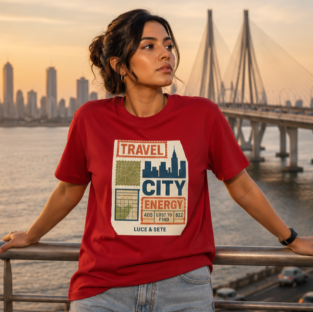 LUCE & SETE GPT mockup 1 - Travel City Energy Graphic T-Shirt for Men & Women | Urban Exploration Streetwear - 269_9389894795501_unisex-stretch-t-shirt-165_BUILD_DIFF_GRID_20260602_194755_02_row1_col2.png