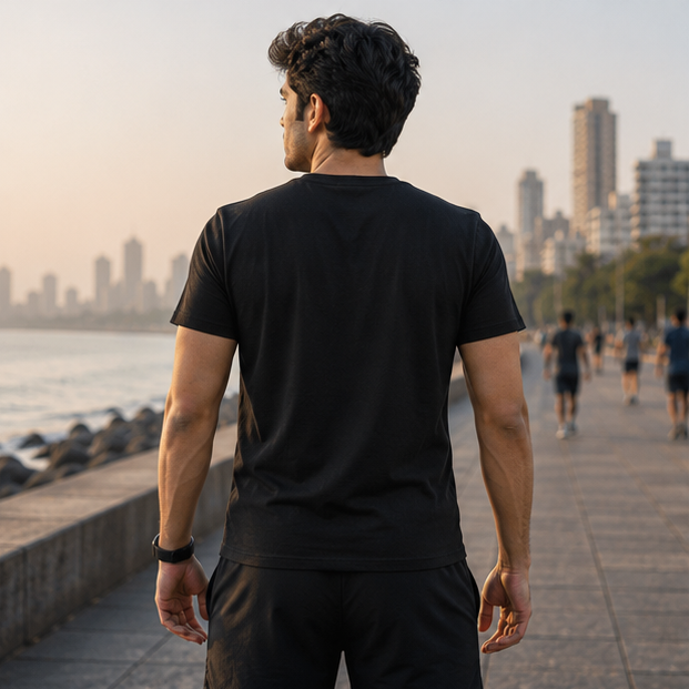 LUCE & SETE GPT mockup 1 - Push Your Limits Graphic T-Shirt for Men & Women | Motivational Fitness Streetwear - 270_9388322554093_unisex-stretch-t-shirt-144_NO_EXCUSES_GRID_20260601_205838_03_row2_col1.png