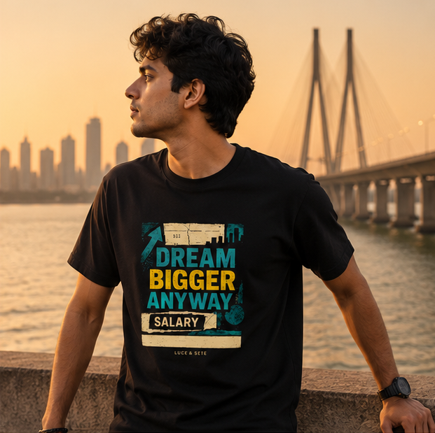 LUCE & SETE GPT mockup 1 - Dream Bigger Anyway Motivational Graphic T-Shirt for Men & Women | Ambition Streetwear - 276_9388262981869_unisex-stretch-t-shirt-121_BUILD_DIFF_GRID_20260601_190633_02_row1_col2.png