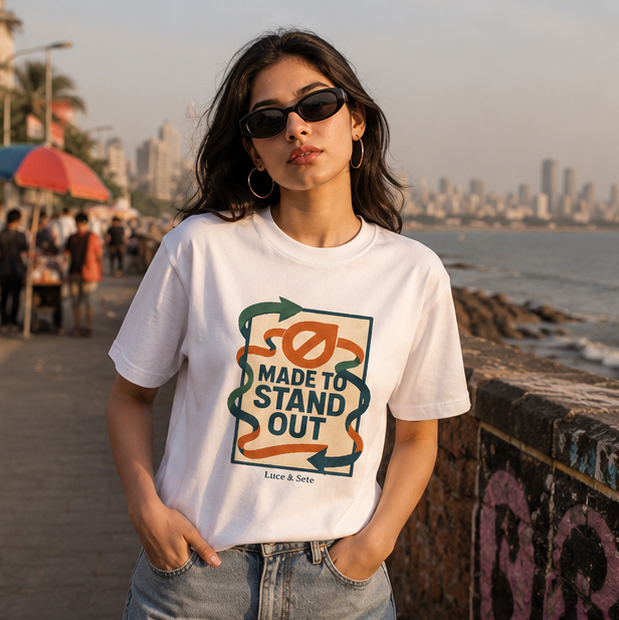 LUCE & SETE GPT mockup 1 - Made to Stand Out Graphic T-Shirt for Men & Women | Bold Streetwear Statement - 304_9388265439469_unisex-stretch-t-shirt-125_BUILD_DIFF_GRID_20260601_192916_02_row1_col2.png
