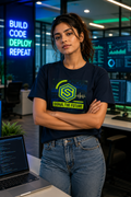 LUCE & SETE GPT mockup 1 - Signal The Future Graphic T-Shirt for Men & Women | Futuristic Tech Streetwear - 317_9388265505005_unisex-stretch-t-shirt-126_BUILD_DIFF_front_HERO_20260601_193626.png
