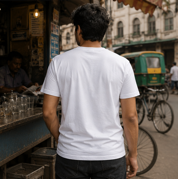 LUCE & SETE GPT mockup 1 - সবাইকে খুশি করা আমার কাজ নয় Graphic T-Shirt for Men & Women | Bengali Attitude Streetwear - 327_9388126372077_unisex-stretch-t-shirt-105_BENGALI_GRID_20260601_122345_03_row2_col1.png