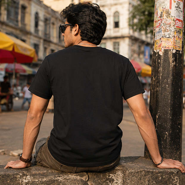 LUCE & SETE GPT mockup 1 - স্ট্রেন অনেক এনার্জি কম Graphic T-Shirt for Men & Women | Bengali Streetwear Statement - 369_9388126601453_unisex-stretch-t-shirt-111_BENGALI_GRID_20260601_143019_04_row2_col2.png