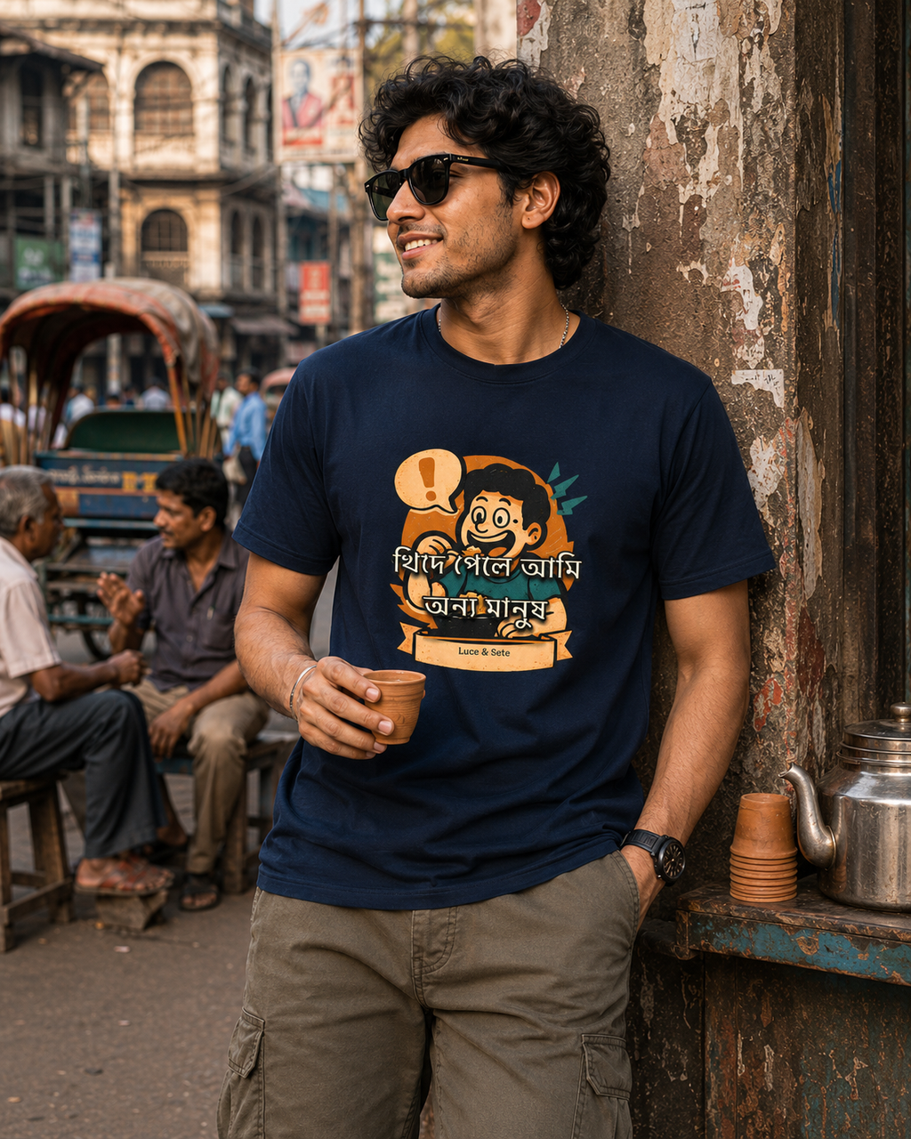 LUCE & SETE GPT mockup 1 - যদি পেলে আমি অন্য মানুষ Graphic T-Shirt for Men & Women | Bengali Streetwear Statement - 376_9388126568685_unisex-stretch-t-shirt-110_BENGALI_front_HERO_20260601_144147.png