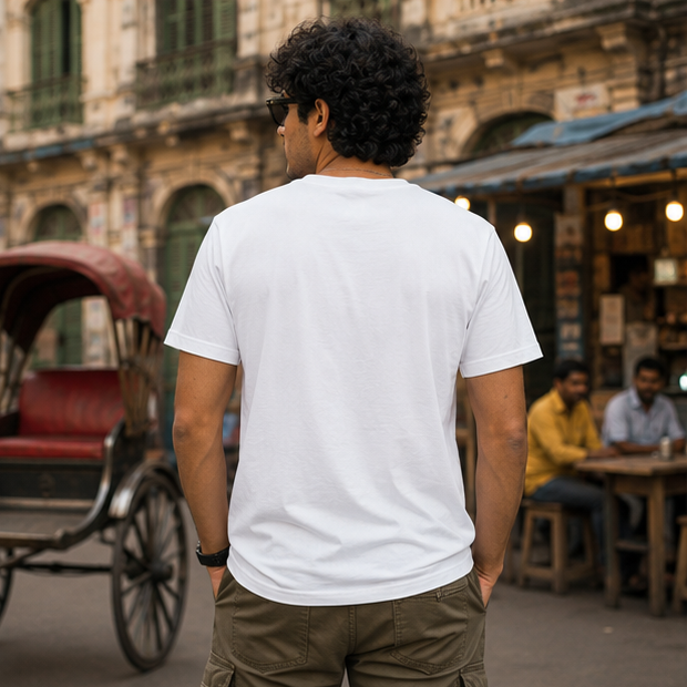 LUCE & SETE GPT mockup 1 - Sleep is My Superpower Graphic T-Shirt for Men & Women | Bengali Streetwear Statement - 377_9388126535917_unisex-stretch-t-shirt-109_BENGALI_GRID_20260601_144750_03_row2_col1.png