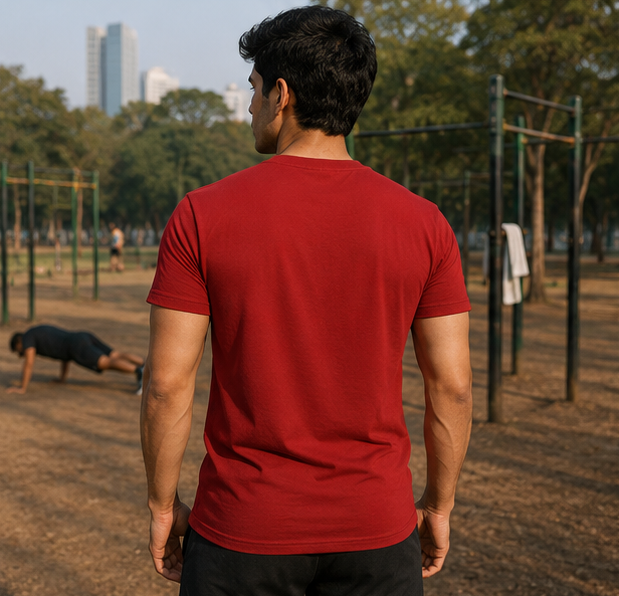 LUCE & SETE GPT mockup 1 - Be Stronger Motivational Graphic T-Shirt for Men & Women | Fitness Discipline Streetwear - 400_9388311576813_unisex-stretch-t-shirt-136_NO_EXCUSES_GRID_20260601_220245_03_row2_col1.png