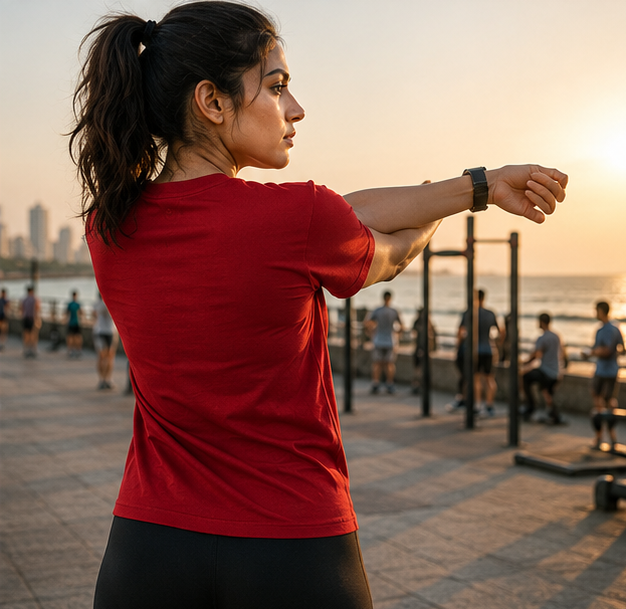 LUCE & SETE GPT mockup 1 - Discipline Wins Graphic T-Shirt for Men & Women | Motivational Fitness Streetwear - 407_9388311380205_unisex-stretch-t-shirt-132_NO_EXCUSES_GRID_20260601_221344_04_row2_col2.png