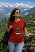 LUCE & SETE GPT mockup 1 - মন খারাপ? পাহাড়ে চলো Graphic T-Shirt for Men & Women | Bengali Travel Streetwear - 440_9389666468077_unisex-stretch-t-shirt-153_BENGALI_front_HERO_20260602_092829.png