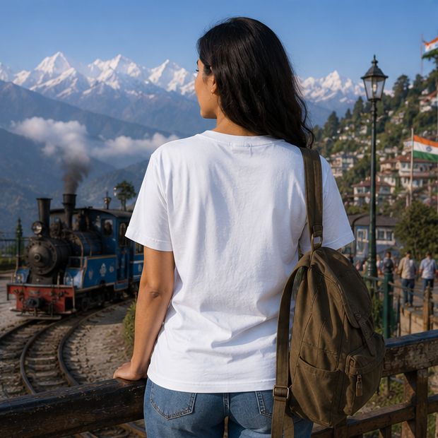 LUCE & SETE GPT mockup 1 - অফিসে শরীর মনে পাহাড় Graphic T-Shirt for Men & Women | Bengali Travel & Freedom Streetwear - 446_9389666926829_unisex-stretch-t-shirt-154_BENGALI_GRID_20260602_094611_03_row2_col1.png