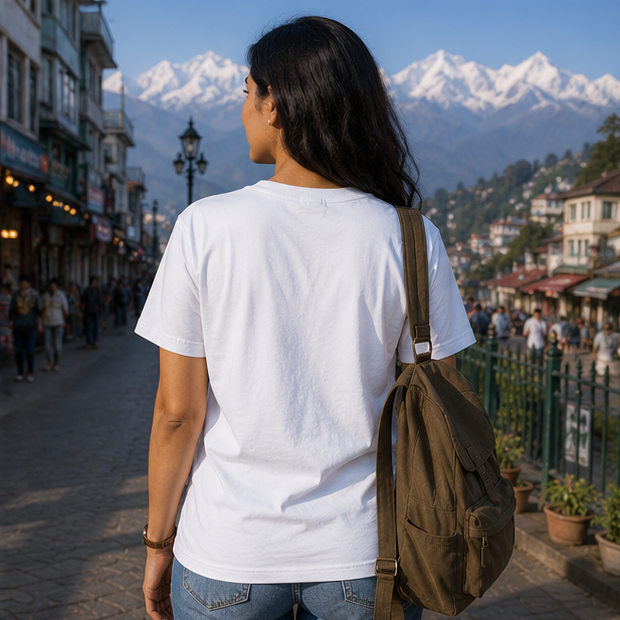 LUCE & SETE GPT mockup 1 - অফিসে শরীর মনে পাহাড় Graphic T-Shirt for Men & Women | Bengali Travel & Freedom Streetwear - 446_9389666926829_unisex-stretch-t-shirt-154_BENGALI_GRID_20260602_094611_04_row2_col2.png