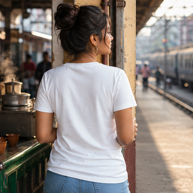 LUCE & SETE GPT mockup 1 - ট্রেনশন নাও টিকিট কাটো Graphic T-Shirt for Men & Women | Bengali Travel Streetwear - 450_9389700350189_unisex-stretch-t-shirt-159_BENGALI_GRID_20260602_103428_04_row2_col2.png
