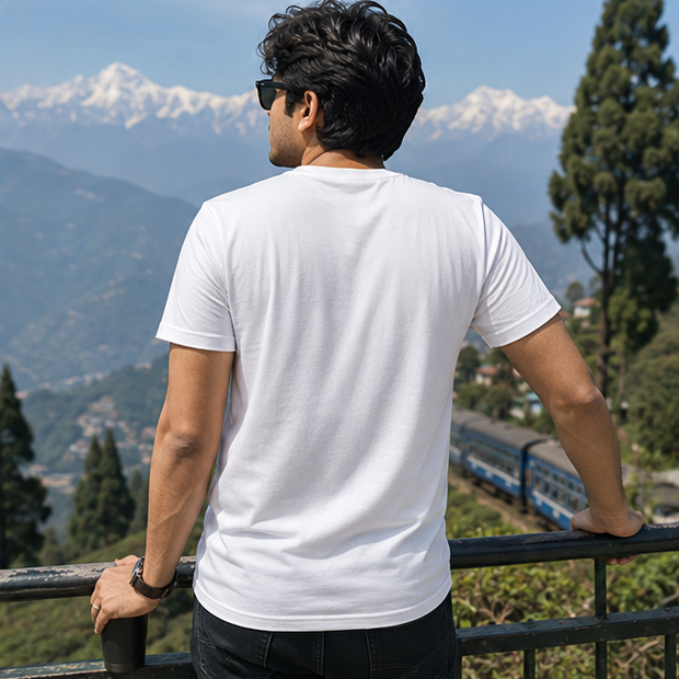 LUCE & SETE GPT mockup 1 - অফিসে আছি, মনে পাহাড়ে Graphic T-Shirt for Men & Women | Bengali Travel Streetwear - 452_9389700940013_unisex-stretch-t-shirt-163_BENGALI_GRID_20260602_104036_04_row2_col2.png