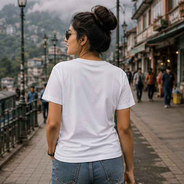 LUCE & SETE GPT mockup 1 - শহর কাঁটু করে পাহাড়ি বাঁচায় Graphic T-Shirt for Men & Women | Bengali Pride Streetwear - 456_9389699694829_unisex-stretch-t-shirt-155_BENGALI_GRID_20260602_105539_04_row2_col2.png