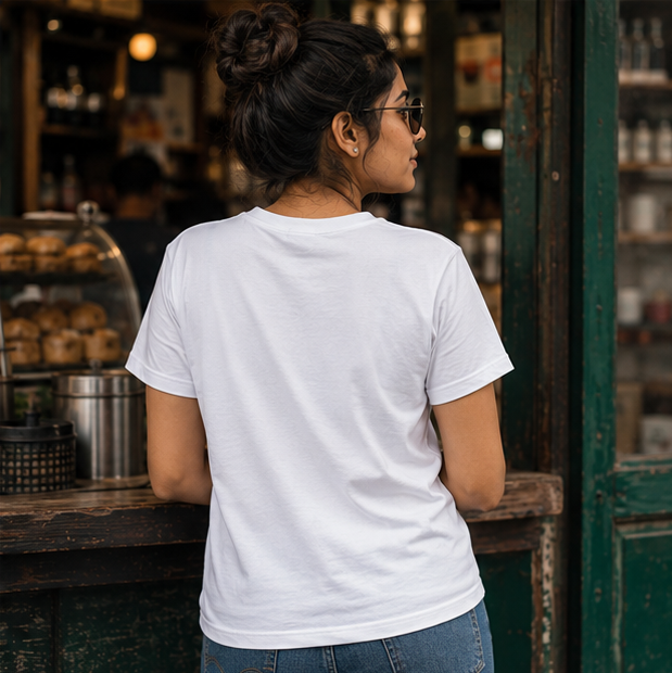 LUCE & SETE GPT mockup 1 - WiFi নেই শান্তি আছে Graphic T-Shirt for Men & Women | Bengali Peace Streetwear - 459_9389699825901_unisex-stretch-t-shirt-156_BENGALI_GRID_20260602_110221_04_row2_col2.png