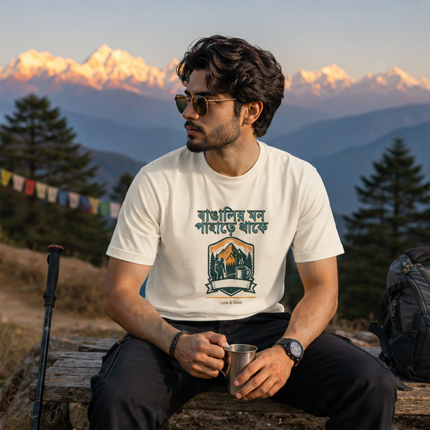 LUCE & SETE GPT mockup 1 - বাঙালির মন পাহাড়ে থাকে Classic Graphic T-Shirt for Men | Bengali Pride Streetwear - 470_9391314764013_unisex-classic-crew-t-shirt-43_BENGALI_GRID_20260604_231855_02_row1_col2.png