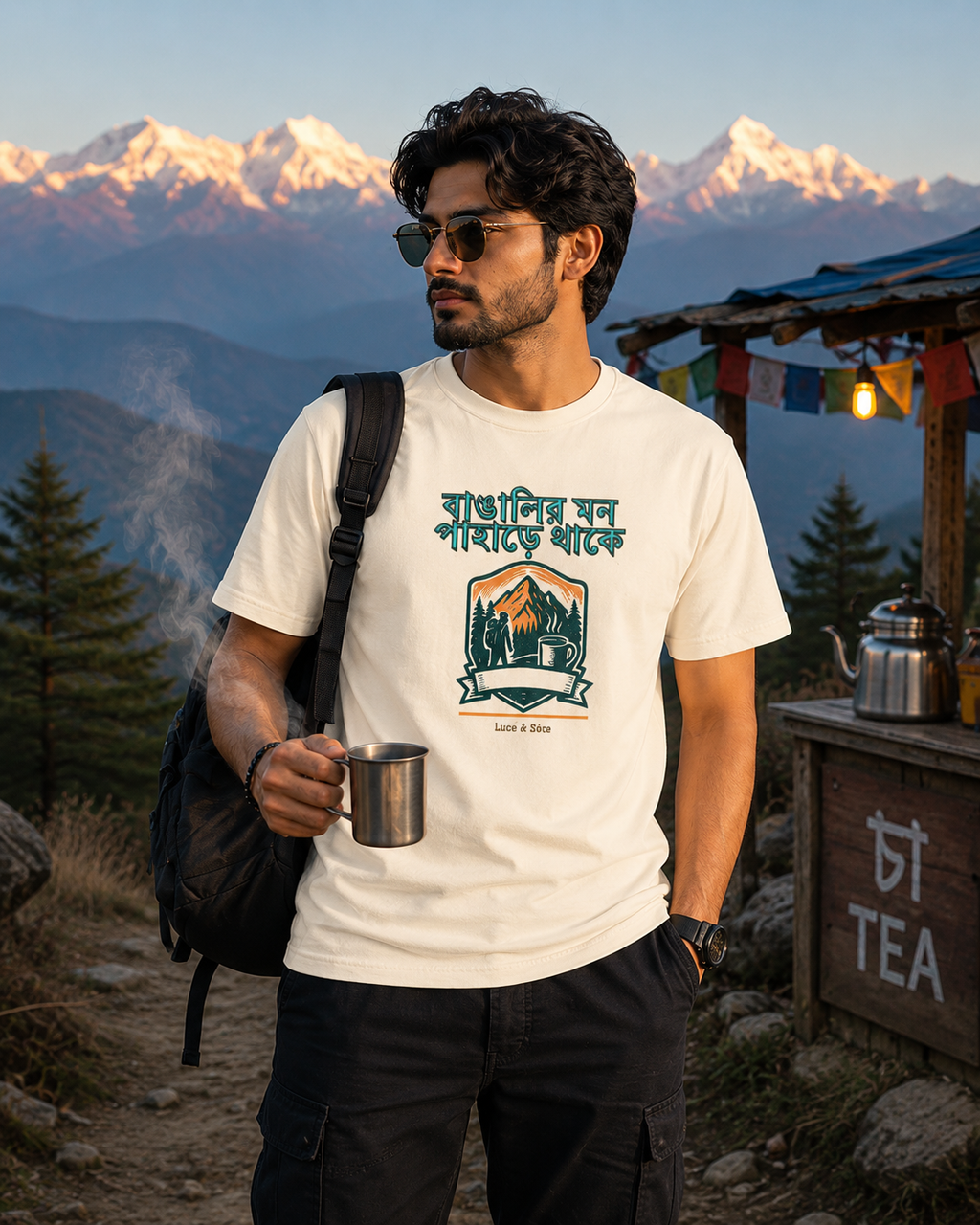 LUCE & SETE GPT mockup 1 - বাঙালির মন পাহাড়ে থাকে Classic Graphic T-Shirt for Men | Bengali Pride Streetwear - 470_9391314764013_unisex-classic-crew-t-shirt-43_BENGALI_front_HERO_20260604_232036.png