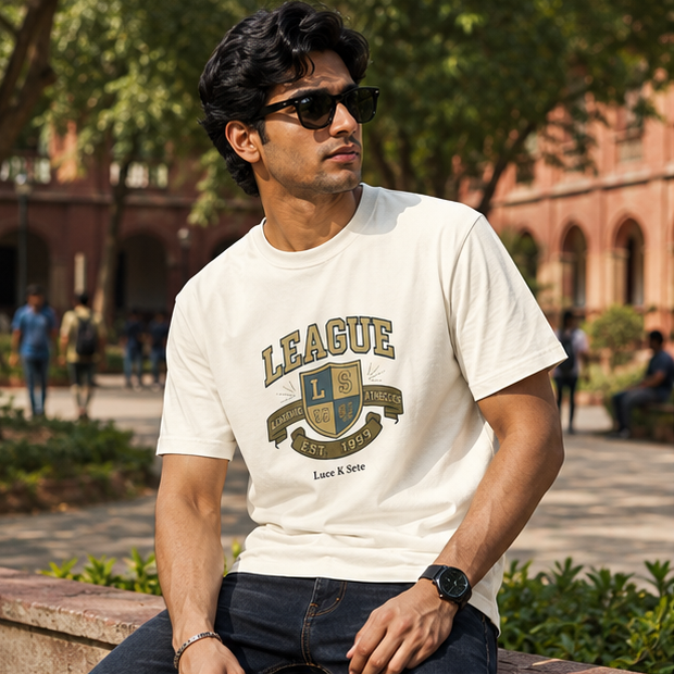 LUCE & SETE GPT mockup 1 - League Collegiate Emblem Classic Graphic T-Shirt for Men | Timeless Academic Streetwear - 473_9391064842477_unisex-classic-crew-t-shirt-26_TRAVEL_GRID_20260604_211937_01_row1_col1.png