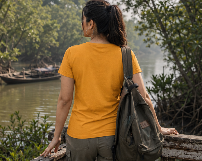 LUCE & SETE GPT mockup 1 - Travel Core Wander Utility Classic Graphic T-Shirt for Women | Adventure Streetwear - 476_9390787985645_womens-classic-t-shirt-1_TRAVEL_GRID_20260603_224340_04_row2_col2.png