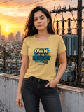 LUCE & SETE GPT mockup 1 - Own The Frequency Classic Graphic T-Shirt for Women | Empowerment Streetwear - 476_9390871773421_womens-classic-t-shirt-15_TRAVEL_front_HERO_20260604_004955.png