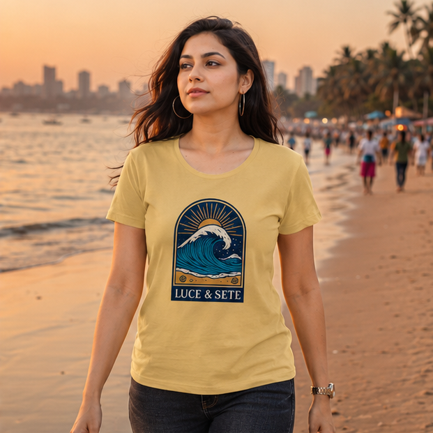 LUCE & SETE GPT mockup 1 - Ocean Wave Sunburst Classic Graphic T-Shirt for Women | Travel Freedom Streetwear - 476_9390891761901_womens-classic-t-shirt-20_TRAVEL_GRID_20260604_005409_02_row1_col2.png