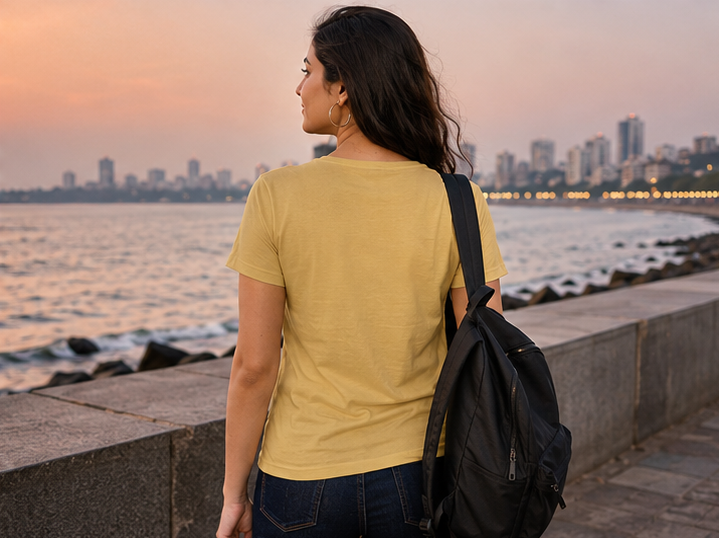 LUCE & SETE GPT mockup 1 - Travel Graphic Classic T-Shirt for Women | Adventure & Freedom Streetwear - 476_9390893007085_womens-classic-t-shirt-23_TRAVEL_GRID_20260604_005942_04_row2_col2.png