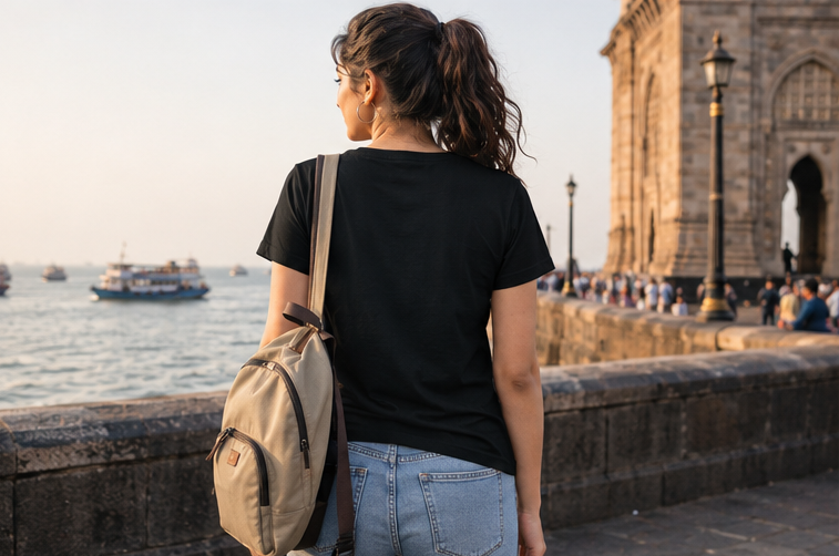 LUCE & SETE GPT mockup 1 - Wander Utility Classic Graphic T-Shirt for Women | Travel Freedom Streetwear - 476_9390894055661_womens-classic-t-shirt-29_TRAVEL_GRID_20260604_081403_03_row2_col1.png