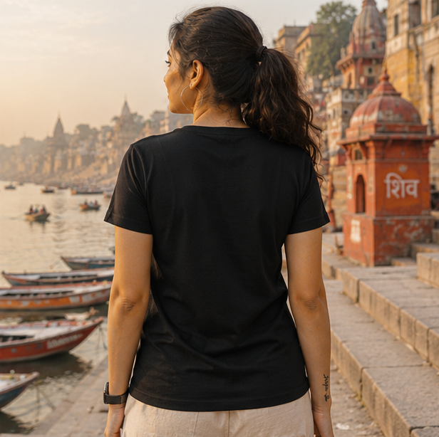 LUCE & SETE GPT mockup 1 - Offline Mode Classic Graphic T-Shirt for Women | Travel Freedom Streetwear - 476_9390894809325_womens-classic-t-shirt-33_TRAVEL_GRID_20260604_011341_04_row2_col2.png
