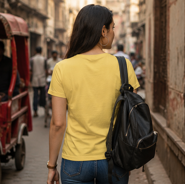 LUCE & SETE GPT mockup 1 - Travel Core Classic Graphic T-Shirt for Women | Adventure Streetwear - 476_9390895431917_womens-classic-t-shirt-37_TRAVEL_GRID_20260604_130324_03_row2_col1.png