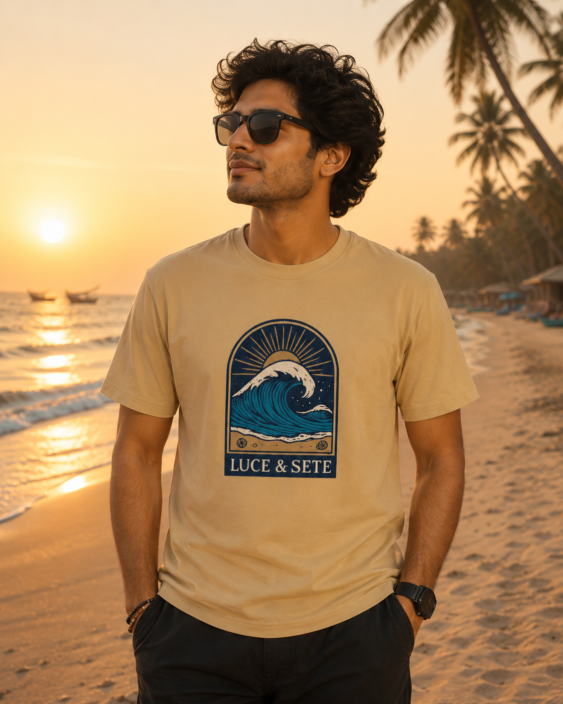 LUCE & SETE GPT mockup 1 - Ocean Wave Graphic Classic T-Shirt for Men | Travel Freedom Streetwear - 476_9391064547565_unisex-classic-crew-t-shirt-19_TRAVEL_front_HERO_20260604_212613.png