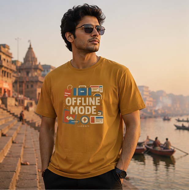 LUCE & SETE GPT mockup 1 - Offline Mode Classic Graphic T-Shirt for Men | Travel Freedom Streetwear - 476_9391065071853_unisex-classic-crew-t-shirt-32_TRAVEL_GRID_20260604_222630_01_row1_col1.png