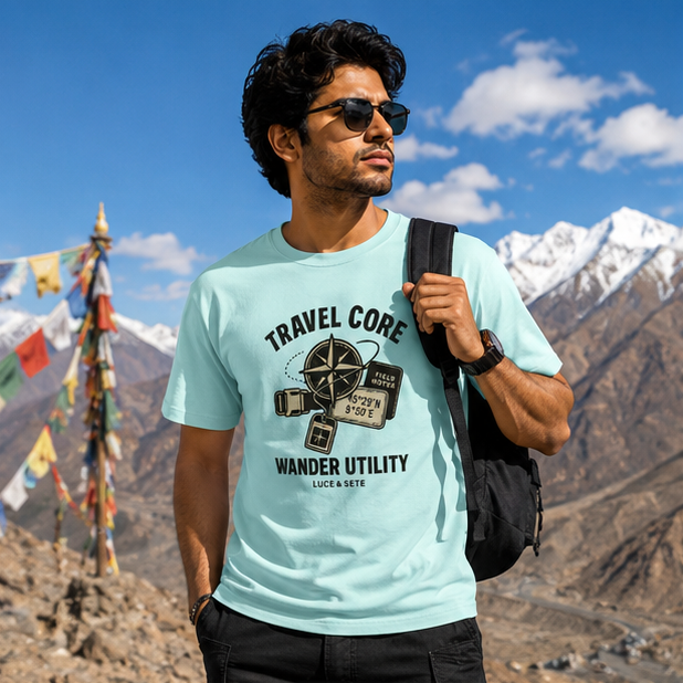 LUCE & SETE GPT mockup 1 - Travel Core Classic Graphic T-Shirt for Men | Adventure Travel Streetwear - 476_9391065170157_unisex-classic-crew-t-shirt-34_TRAVEL_GRID_20260604_222912_01_row1_col1.png