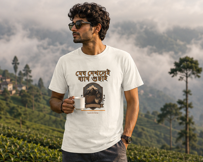 LUCE & SETE GPT mockup 1 - মেঘ দেখলেই ব্যাগ গুছাই Classic Graphic T-Shirt for Men | Bengali Travel Statement - 476_9391314960621_unisex-classic-crew-t-shirt-46_BENGALI_GRID_20260604_235140_02_row1_col2.png