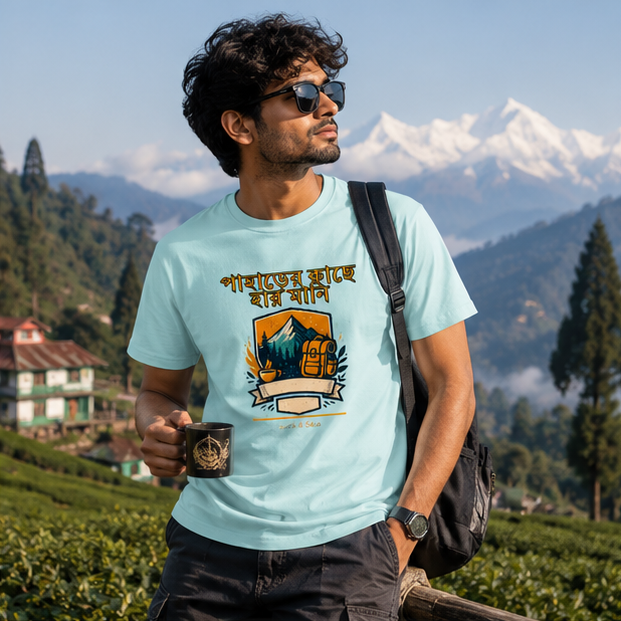 LUCE & SETE GPT mockup 1 - পাহাড়ের কাছে হার মানি Classic Graphic T-Shirt for Men | Bengali Mountain Adventure - 476_9391315026157_unisex-classic-crew-t-shirt-47_BENGALI_GRID_20260604_235444_02_row1_col2.png