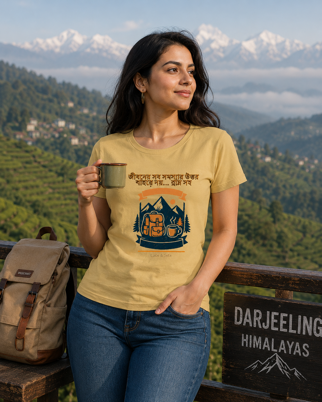 LUCE & SETE GPT mockup 1 - Mountain Escape Classic Graphic T-Shirt for Women | Nature Travel Streetwear - 476_9391400485101_womens-classic-t-shirt-54_BENGALI_front_HERO_20260605_064242.png