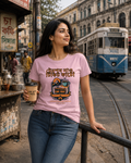 LUCE & SETE GPT mockup 1 - Bengali Tram & Coffee Classic Graphic T-Shirt for Women | Casual Bengali Streetwear - 476_9391400911085_womens-classic-t-shirt-55_BENGALI_front_HERO_20260605_064516.png