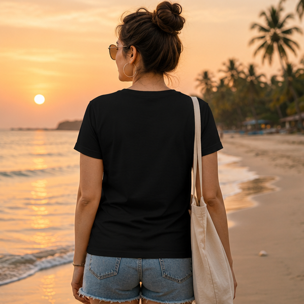 LUCE & SETE GPT mockup 1 - Beach Sunset Graphic Classic T-Shirt for Women | Coastal Travel Streetwear - 481_9390890909933_womens-classic-t-shirt-17_TRAVEL_GRID_20260604_115713_03_row2_col1.png
