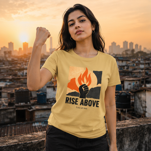 LUCE & SETE GPT mockup 1 - Rise Above Empowerment Classic Graphic T-Shirt for Women | Motivational Streetwear - 498_9390871511277_womens-classic-t-shirt-13_TRAVEL_GRID_20260604_082927_01_row1_col1.png