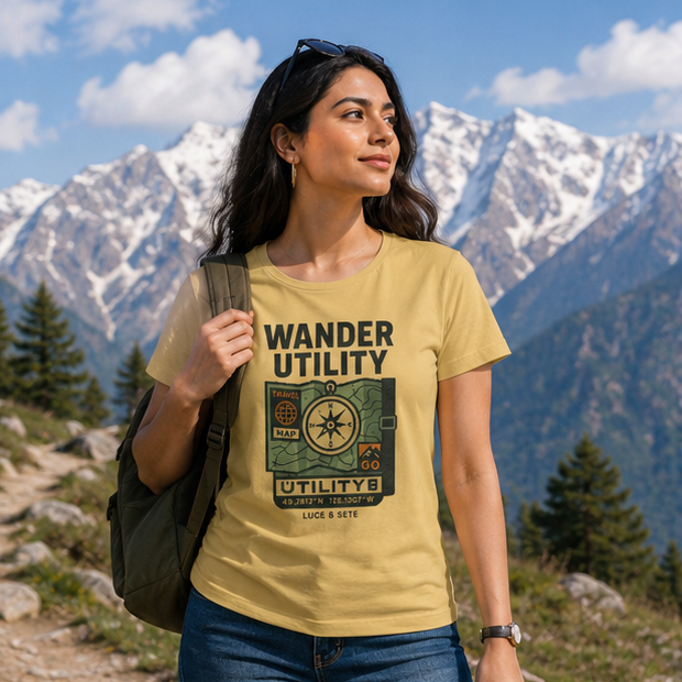 LUCE & SETE GPT mockup 1 - Wander Utility Classic Graphic T-Shirt for Women | Travel Adventure Streetwear - 501_9390895038701_womens-classic-t-shirt-34_TRAVEL_GRID_20260604_131217_01_row1_col1.png