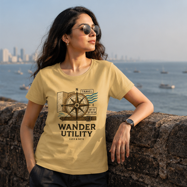 LUCE & SETE GPT mockup 1 - Wander Utility Classic Graphic T-Shirt for Women | Travel Adventure Streetwear - 501_9390895628525_womens-classic-t-shirt-38_TRAVEL_GRID_20260604_131856_02_row1_col2.png