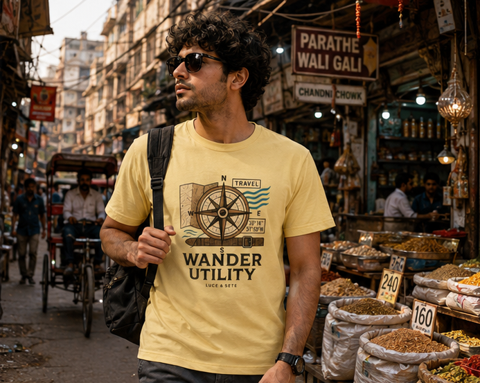 LUCE & SETE GPT mockup 1 - Wander Utility Classic Graphic T-Shirt for Men | Travel Adventure Streetwear - 501_9391065301229_unisex-classic-crew-t-shirt-37_TRAVEL_GRID_20260604_224309_02_row1_col2.png