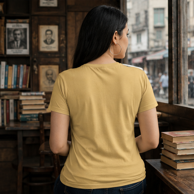 LUCE & SETE GPT mockup 1 - মিটিংয়ে আছি Calm Work Classic Graphic T-Shirt for Women | Bengali Streetwear - 520_9391401271533_womens-classic-t-shirt-56_BENGALI_GRID_20260605_205824_03_row2_col1.png