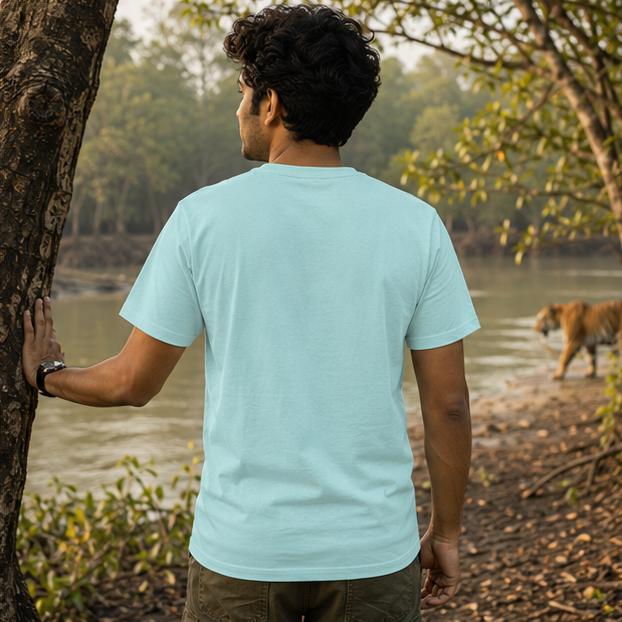 LUCE & SETE GPT mockup 1 - Inspirational Bengali Travel Graphic Classic T-Shirt for Men | Adventure & Freedom Streetwear - 520_9391404974317_unisex-classic-crew-t-shirt-51_BENGALI_GRID_20260605_210417_04_row2_col2.png