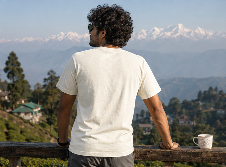 LUCE & SETE GPT mockup 1 - অফিসে আছি, মনে পাহাড়ে Classic Graphic T-Shirt for Men | Travel Freedom Streetwear - 520_9391407890669_unisex-classic-crew-t-shirt-57_BENGALI_GRID_20260605_212608_04_row2_col2.png