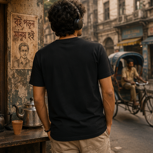 LUCE & SETE GPT mockup 1 - Sunday Suspense Bengali Music Lover Classic Graphic T-Shirt for Men | Casual Streetwear - 520_9391630221549_unisex-classic-crew-t-shirt-64_BENGALI_GRID_20260605_214912_03_row2_col1.png
