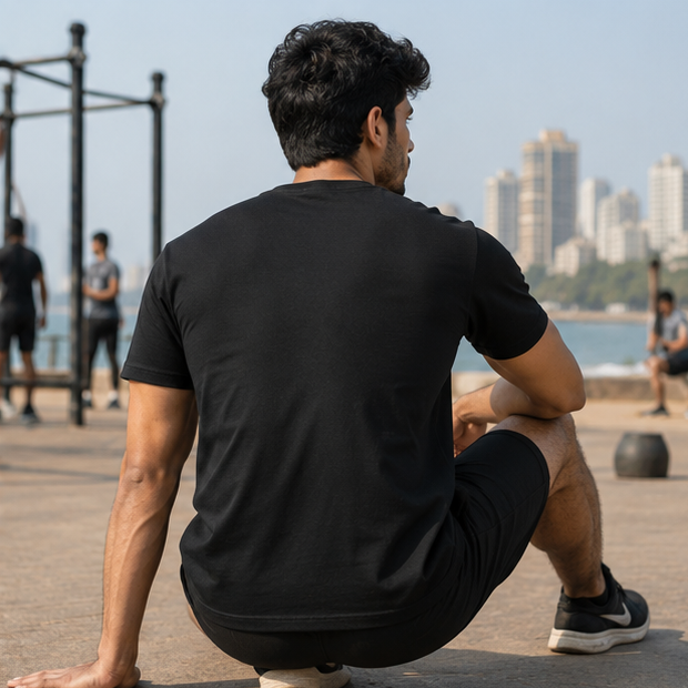 LUCE & SETE GPT mockup 1 - Burpees Because Pizza Exists Classic Graphic T-Shirt for Men | Fitness Humor Streetwear - 520_9391800647917_unisex-classic-crew-t-shirt-65_NO_EXCUSES_GRID_20260605_221146_04_row2_col2.png