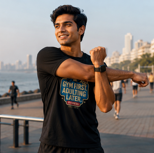 LUCE & SETE GPT mockup 1 - Gym First Adulting Later Classic Graphic T-Shirt for Men | Fitness Motivation Streetwear - 520_9391801729261_unisex-classic-crew-t-shirt-67_NO_EXCUSES_GRID_20260605_225613_02_row1_col2.png